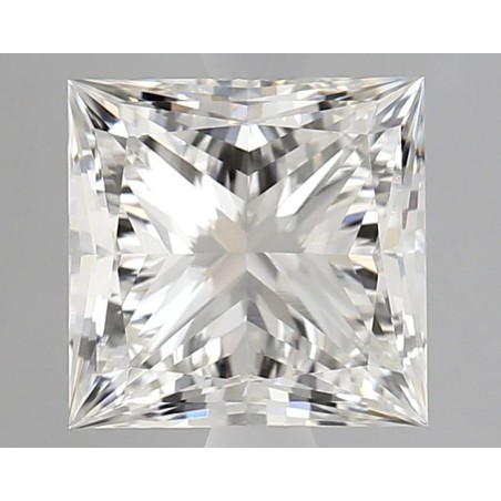 Diament laboratoryjny bezbarwny szlif princess, 2.2ct, VVS2, F, IGI LG555285636