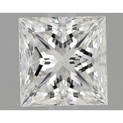 Diament laboratoryjny bezbarwny szlif princess, 1.54ct, VVS2, F, IGI LG555285902