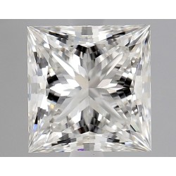 Diament laboratoryjny bezbarwny szlif princess, 2.38ct, VVS2, F, IGI LG550243455