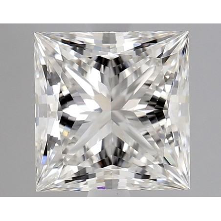 Diament laboratoryjny bezbarwny szlif princess, 2.38ct, VVS2, F, IGI LG550243455