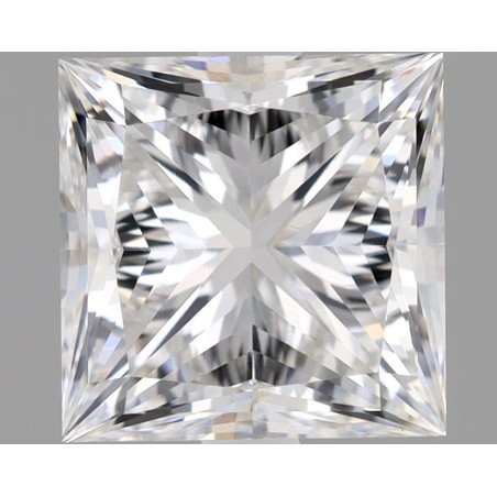 Diament laboratoryjny bezbarwny szlif princess, 2.41ct, VVS2, F, IGI LG555285509