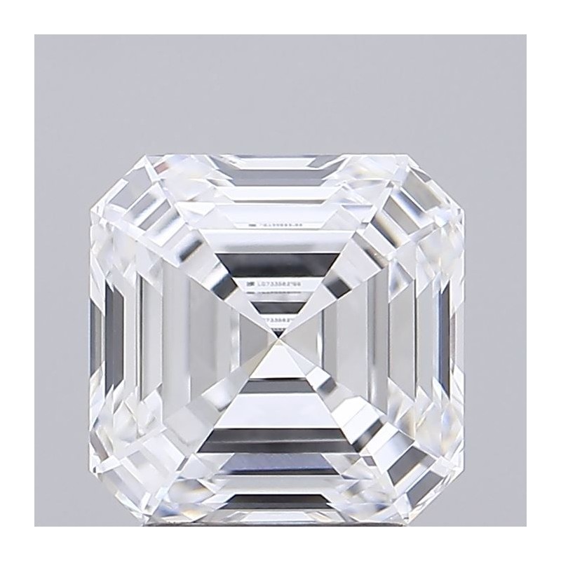 Diament laboratoryjny bezbarwny Asscher, 2.74ct, VVS2, D, IGI LG733562199