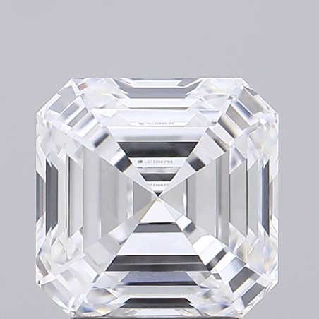 Diament laboratoryjny bezbarwny Asscher, 2.74ct, VVS2, D, IGI LG733562199