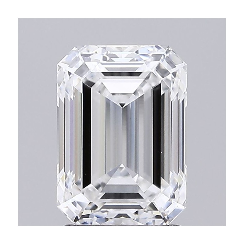 Diament laboratoryjny bezbarwny szlif szmaragdowy, 2.33ct, VVS2, D, IGI LG733562200