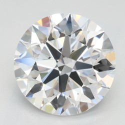 Diament laboratoryjny bezbarwny szlif okrągły, 2.63ct, IF, D, IGI LG718507222