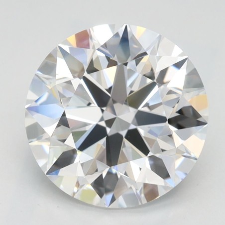 Diament laboratoryjny bezbarwny szlif okrągły, 2.63ct, IF, D, IGI LG718507222
