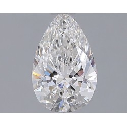 Diament laboratoryjny bezbarwny szlif gruszkowy, 1.28ct, VVS2, F, IGI LG728512119