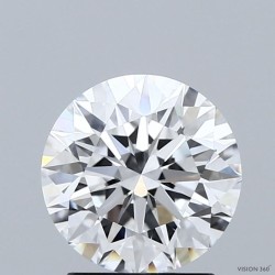 Diament laboratoryjny bezbarwny szlif okrągły, 2ct, VVS2, D, IGI LG743561282