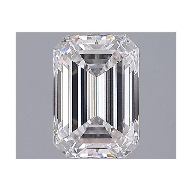 Diament laboratoryjny bezbarwny szlif szmaragdowy, 1.28ct, VVS2, E, IGI LG732507033