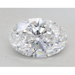 Diament laboratoryjny bezbarwny szlif owalny, 1.54ct, VVS2, D, GIA LG5486502811