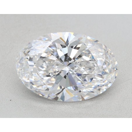 Diament laboratoryjny bezbarwny szlif owalny, 1.54ct, VVS2, D, GIA LG5486502811
