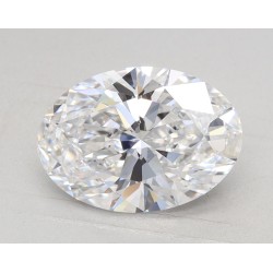 Diament laboratoryjny bezbarwny szlif owalny, 1.51ct, VVS2, D, GIA 6502363456