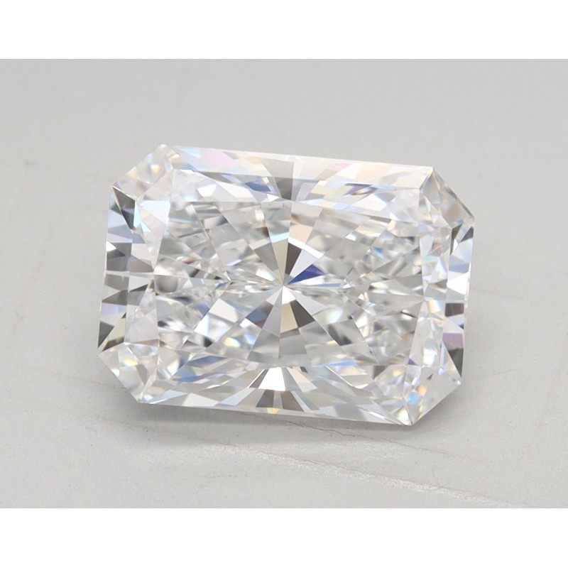 Diament laboratoryjny bezbarwny radiant, 2.03ct, VVS2, D, GIA 7508341005