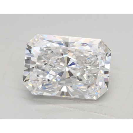 Diament laboratoryjny bezbarwny radiant, 2.03ct, VVS2, D, GIA 7508341005