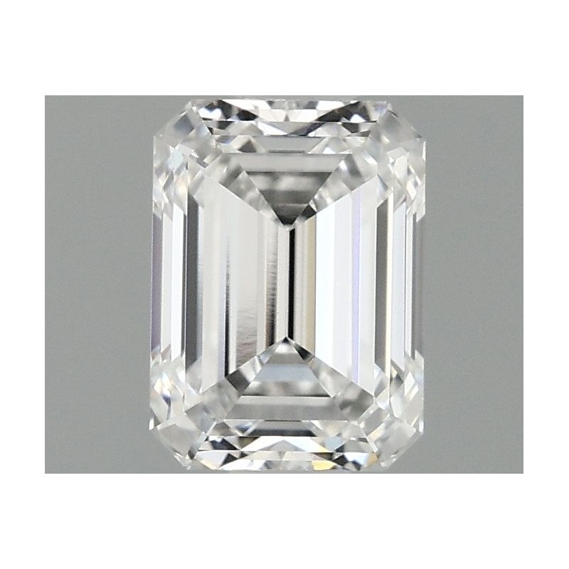 Diament laboratoryjny bezbarwny szlif szmaragdowy, 1.04ct, VVS2, D, IGI LG710569217
