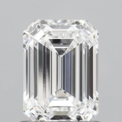 Diament laboratoryjny bezbarwny szlif szmaragdowy, 1.09ct, IF, D, IGI LG711530872
