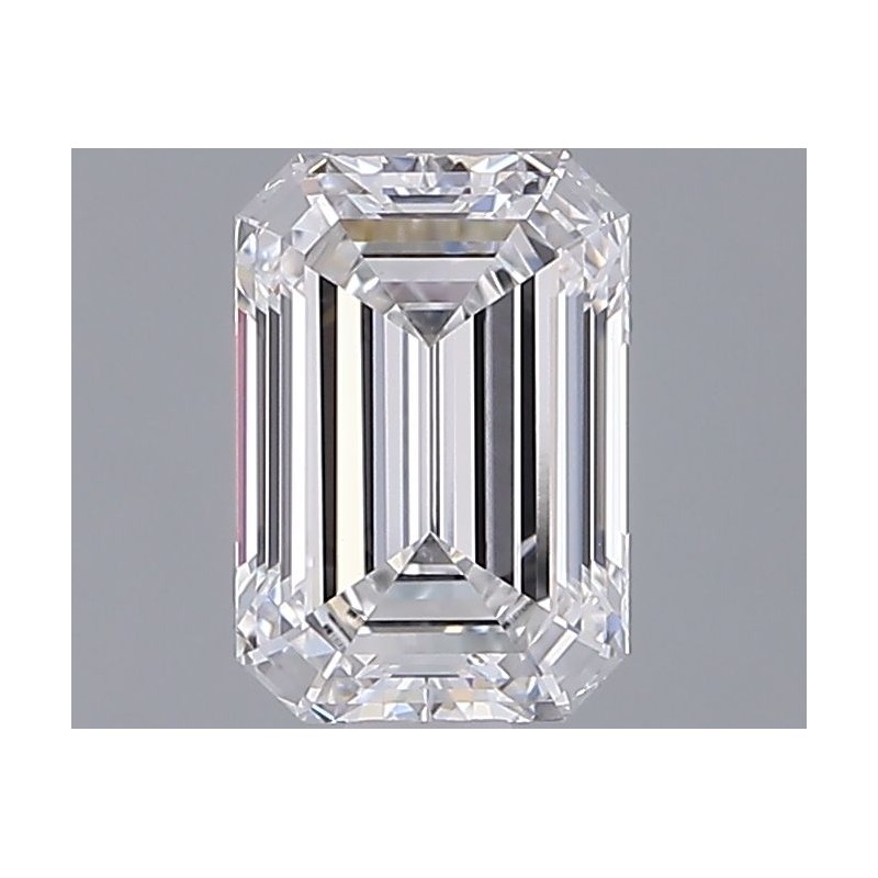 Diament laboratoryjny bezbarwny szlif szmaragdowy, 1.28ct, VVS2, D, IGI LG732557016