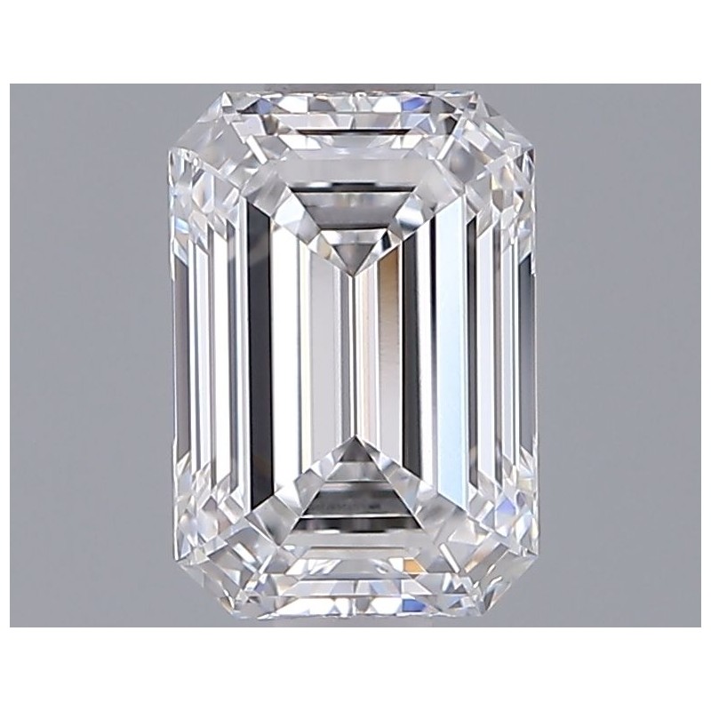 Diament laboratoryjny bezbarwny szlif szmaragdowy, 1.28ct, VVS2, D, IGI LG726512251