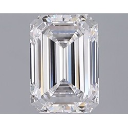 Diament laboratoryjny bezbarwny szlif szmaragdowy, 1.27ct, VVS2, D, IGI LG729556500