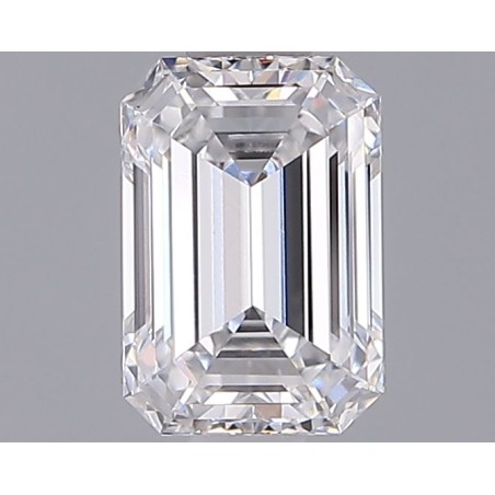 Diament laboratoryjny bezbarwny szlif szmaragdowy, 1.27ct, VVS2, D, IGI LG726526387