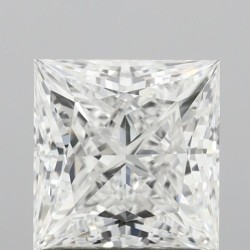 Diament laboratoryjny bezbarwny szlif princess, 1.42ct, VVS2, E, IGI LG737512005