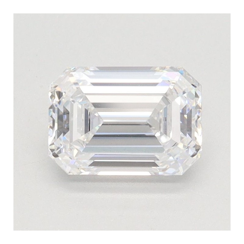 Diament laboratoryjny bezbarwny szlif szmaragdowy, 1.07ct, VVS1, D, IGI LG618488083