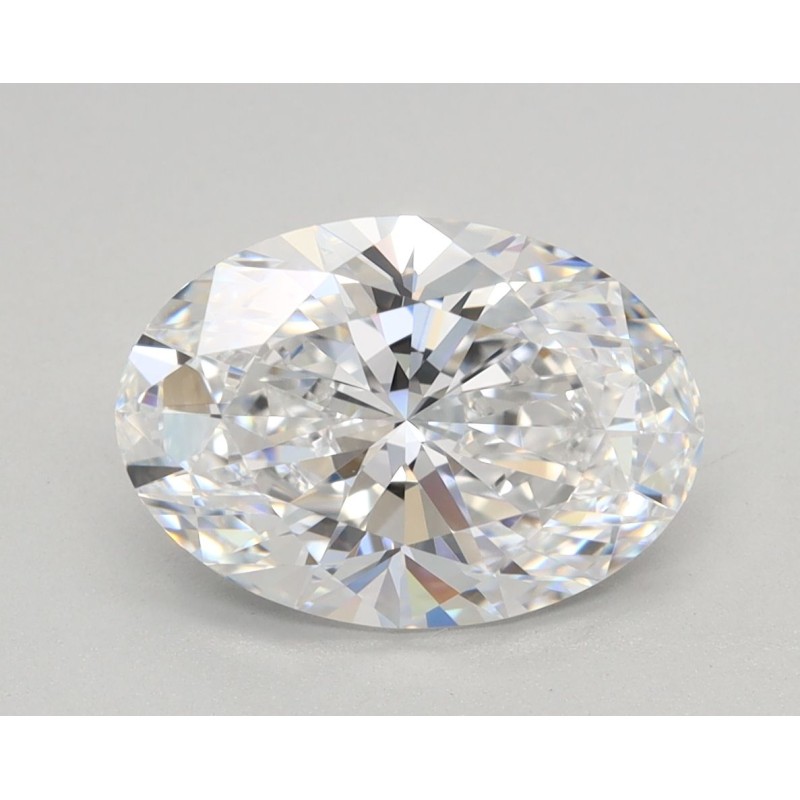 Diament laboratoryjny bezbarwny szlif owalny, 2.02ct, VVS1, D, GIA LG1485385392