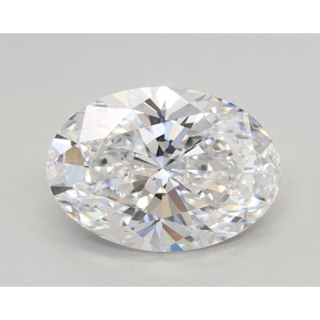 Diament laboratoryjny bezbarwny szlif owalny, 2.02ct, VVS1, D, GIA LG1485385392