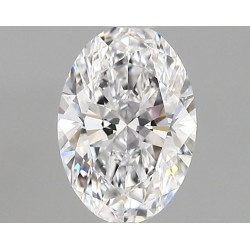 Diament laboratoryjny bezbarwny szlif owalny, 1.06ct, VVS1, D, IGI LG737569572