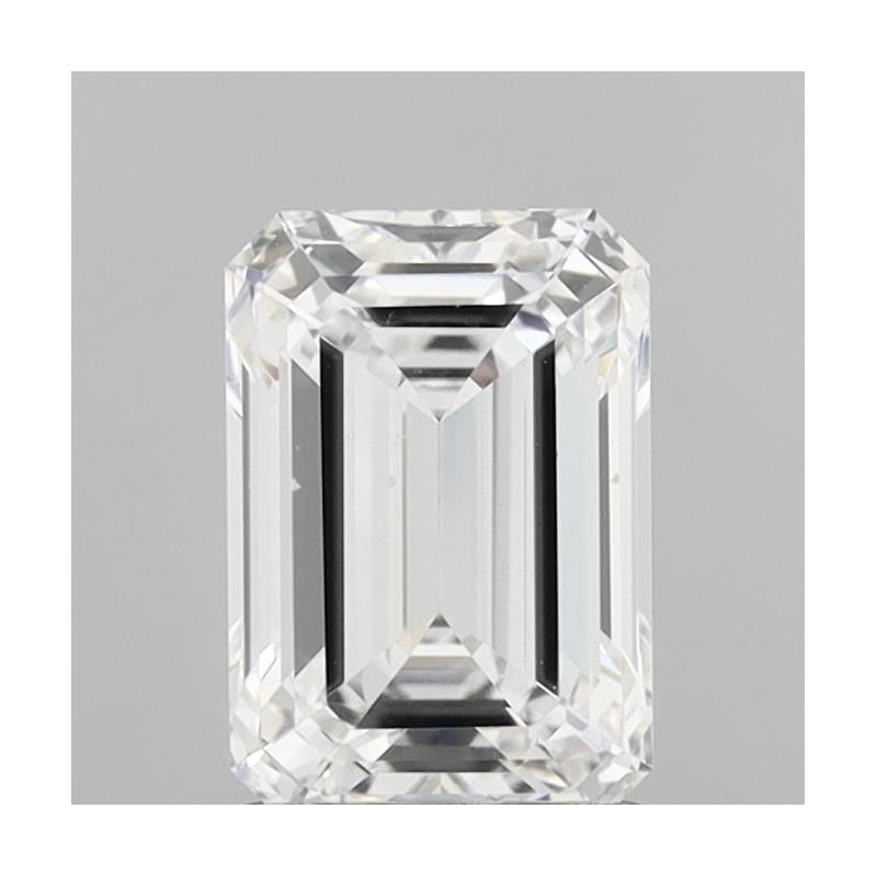 Diament laboratoryjny bezbarwny szlif szmaragdowy, 1.53ct, VVS1, D, IGI LG737515318