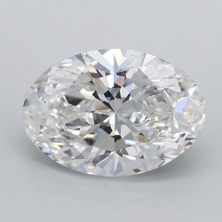 Diament laboratoryjny bezbarwny szlif owalny, 1.01ct, VVS2, E, IGI LG724531961