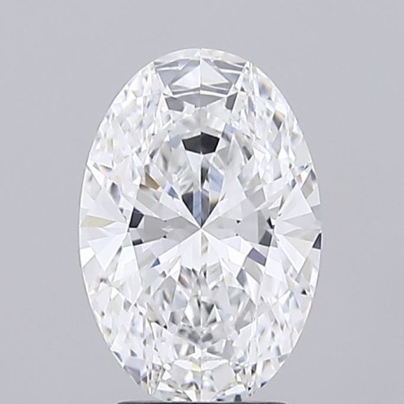 Diament laboratoryjny bezbarwny szlif owalny, 2.85ct, VVS2, D, IGI LG741573641