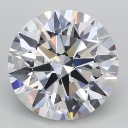 Diament laboratoryjny bezbarwny szlif okrągły, 2.04ct, VVS2, D, IGI LG733581766