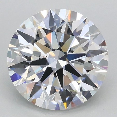 Diament laboratoryjny bezbarwny szlif okrągły, 2.04ct, VVS2, D, IGI LG733581766