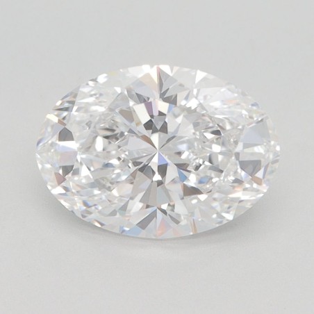 Diament laboratoryjny bezbarwny szlif owalny, 2.03ct, VVS1, D, GIA 7493526898