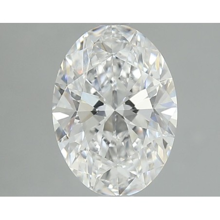 Diament laboratoryjny bezbarwny szlif owalny, 2.03ct, VVS2, D, GIA 7496960438