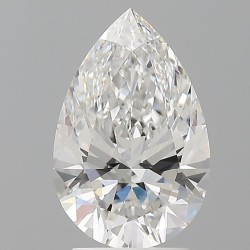 Diament laboratoryjny bezbarwny szlif gruszkowy, 2.57ct, VVS2, E, IGI LG741531982
