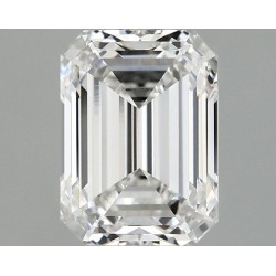 Diament laboratoryjny bezbarwny szlif szmaragdowy, 2.08ct, VVS2, D, IGI LG735597435