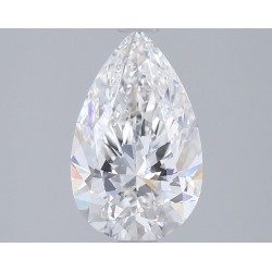 Diament laboratoryjny bezbarwny szlif gruszkowy, 2.01ct, VVS1, E, IGI LG743521529