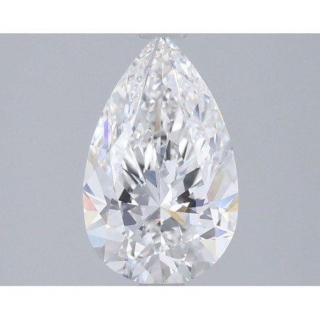 Diament laboratoryjny bezbarwny szlif gruszkowy, 2.01ct, VVS1, E, IGI LG743521529