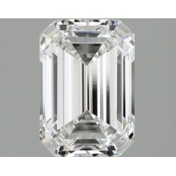 Diament laboratoryjny bezbarwny szlif szmaragdowy, 2.09ct, VVS2, D, IGI LG737566869