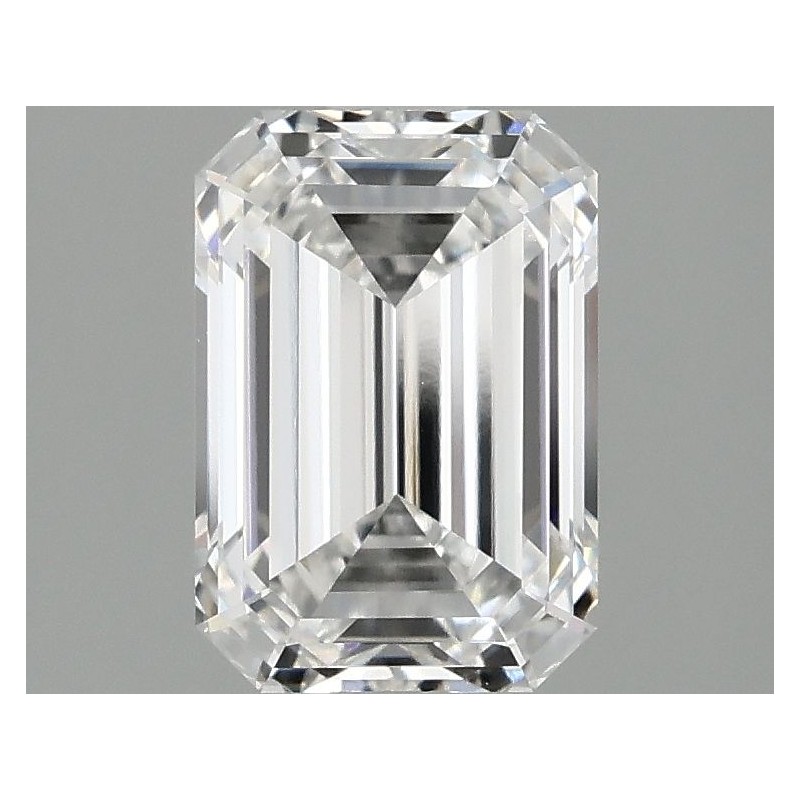 Diament laboratoryjny bezbarwny szlif szmaragdowy, 2.09ct, VVS2, D, IGI LG737566869