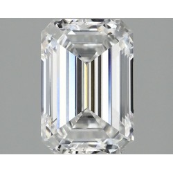 Diament laboratoryjny bezbarwny szlif szmaragdowy, 2.07ct, VVS2, D, IGI LG735543819