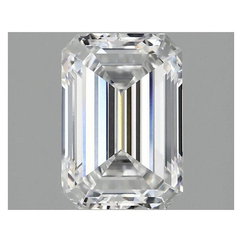 Diament laboratoryjny bezbarwny szlif szmaragdowy, 2.07ct, VVS2, D, IGI LG735543819