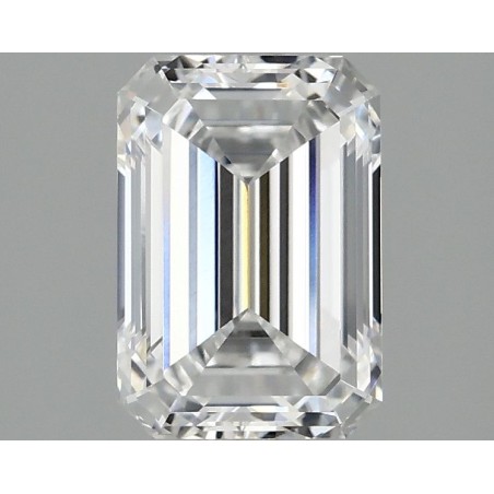 Diament laboratoryjny bezbarwny szlif szmaragdowy, 2.07ct, VVS2, D, IGI LG735543819