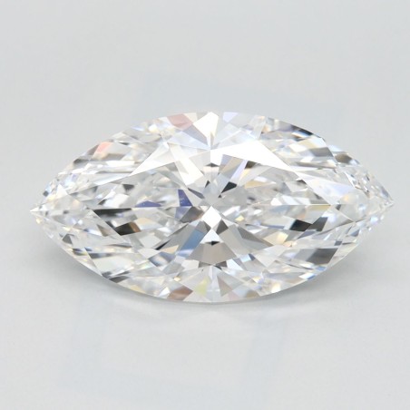 Diament laboratoryjny bezbarwny markiza, 2.17ct, VVS1, D, GIA 5523819497