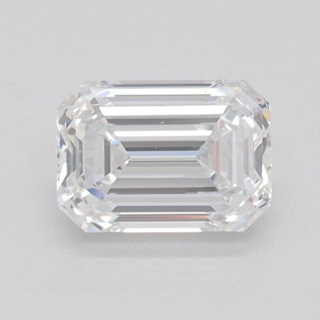 Diament laboratoryjny bezbarwny szlif szmaragdowy, 1.08ct, VVS2, D, IGI LG628488193