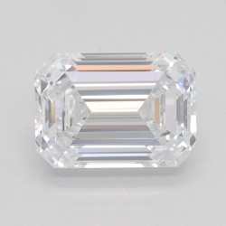 Diament laboratoryjny bezbarwny szlif szmaragdowy, 1.52ct, VVS2, D, IGI LG627486117