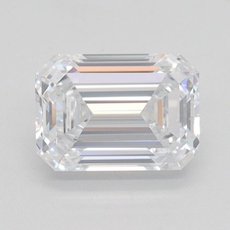 Diament laboratoryjny bezbarwny szlif szmaragdowy, 1.52ct, VVS2, D, IGI LG627486117