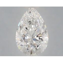 Diament laboratoryjny bezbarwny szlif gruszkowy, 1.09ct, VVS2, E, IGI LG739558287